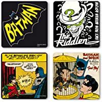Logoshirt DC Comics - Batman Juego de Posavasos de Nevera - Juego de 4 Coaster - Multicolor - Diseño Original con…